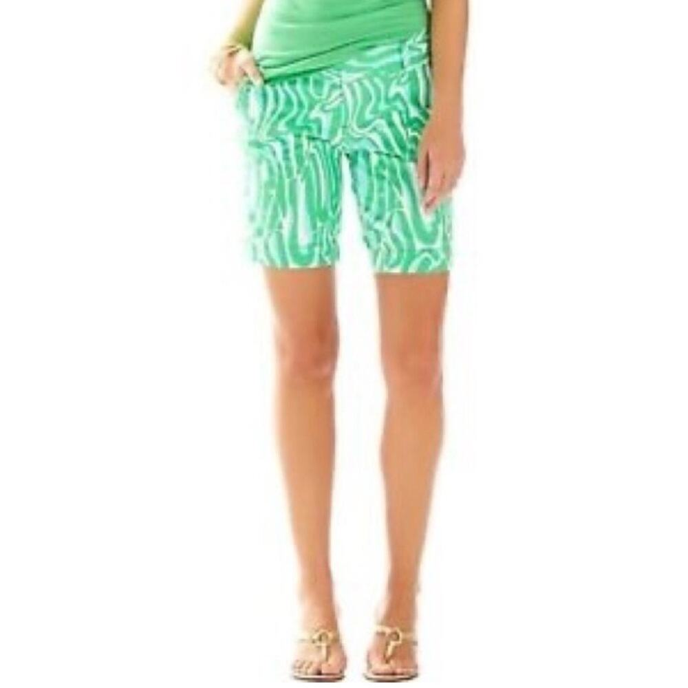 Lilly Pulitzer Chipper Bermuda Shorts Size 2 Finders Keepers Golf Resort